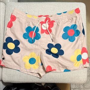 OAS Men's Floral Athletic Shorts - Pink, Blue, Yellow, Red